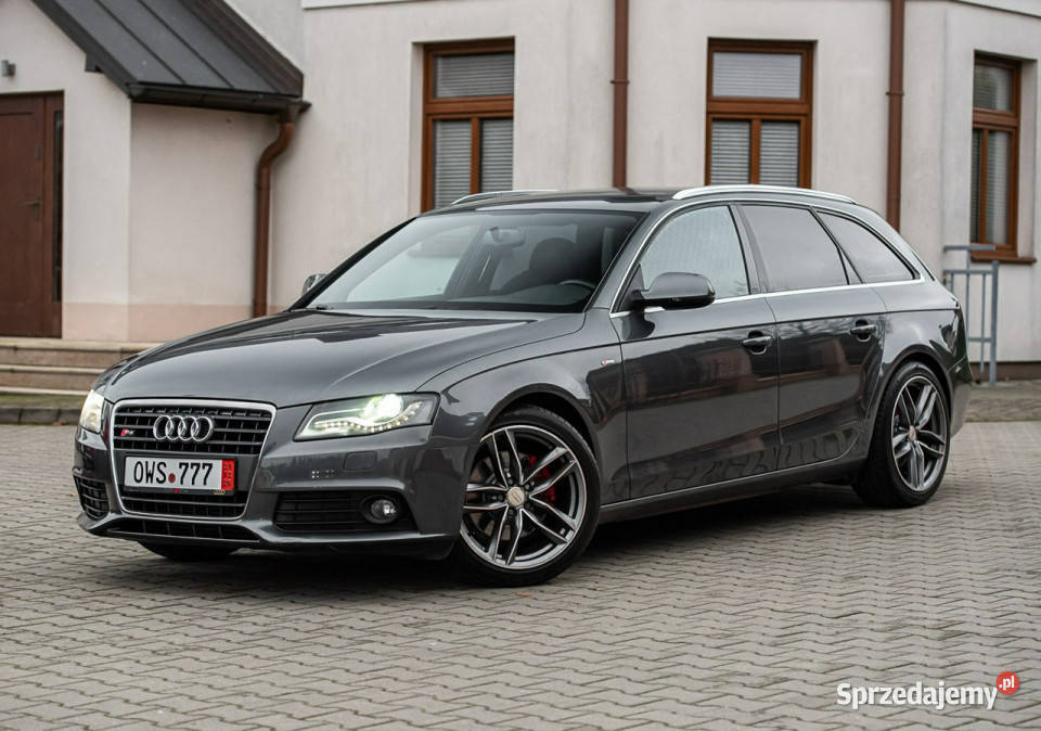 Audi A4 Avant SLine 18T 160 Led BiXenon Navi tempomat A4 mazowieckie Zwoleń