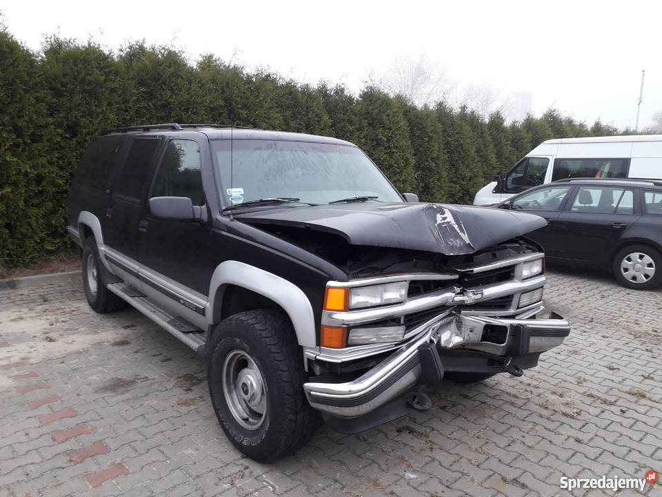 Okazja uszkodzony tanio chevrolet suburban 65 te elektryczne szyby Suburban śląskie Sosnowiec