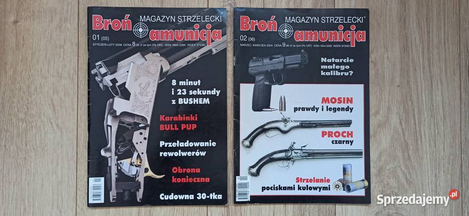 Czasopismo Broń i Amunicja 2004 Kraków sprzedam
