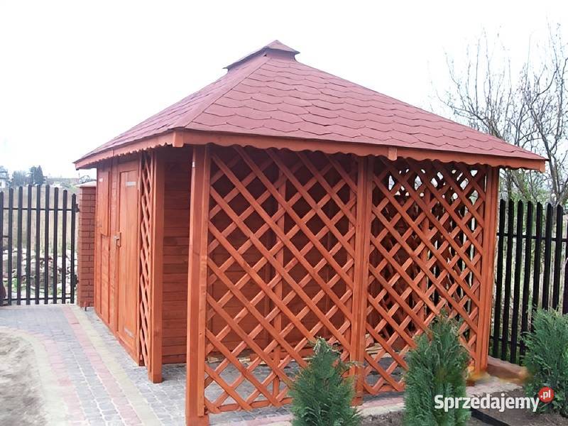 Drewutnia Mroczek 3x45m 4spadowy domek Parzymiechy sprzedam