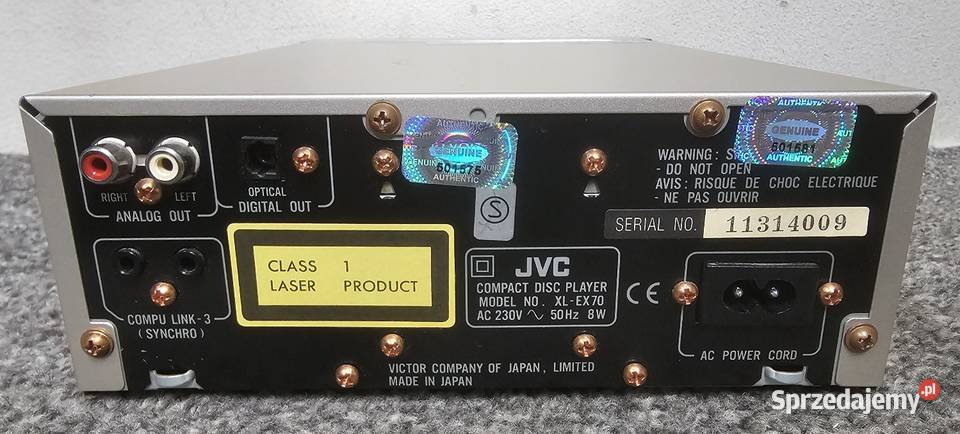 JVC XLEX70 Compact Disc Player 3 CD Kraków