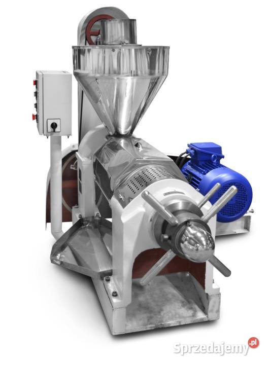 Tłocznia do oleju prasa ślimakowa Tłoczenie śląskie Kolonia Poczesna