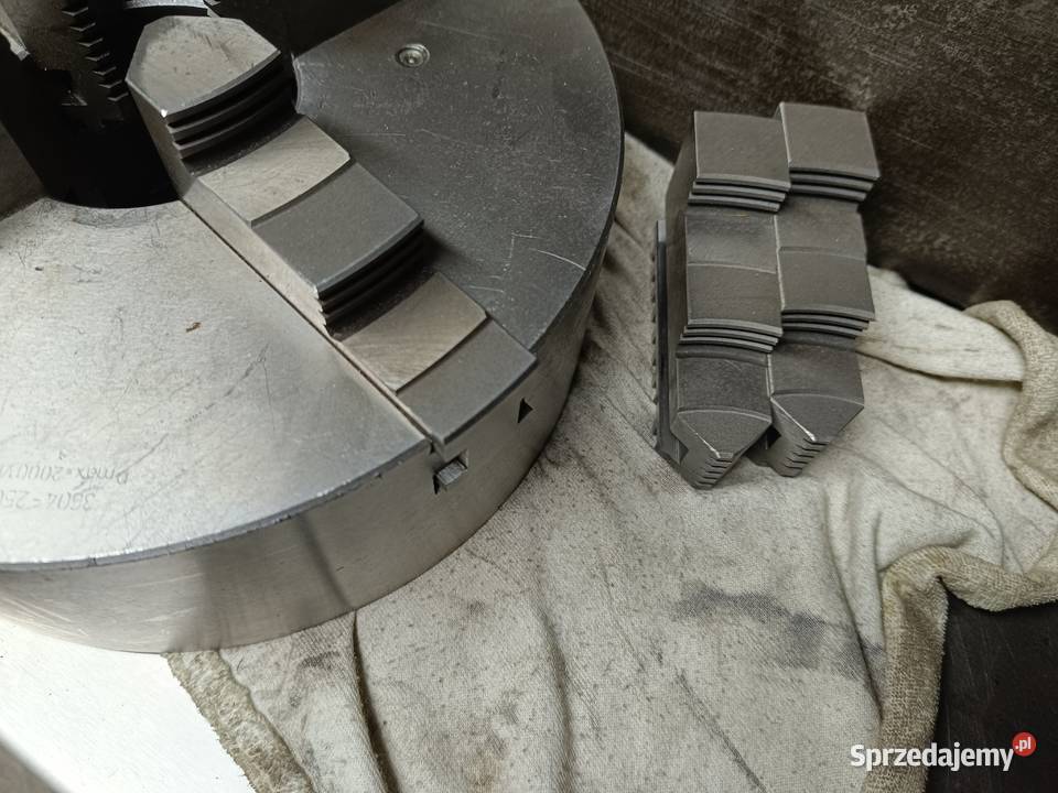 Uchwyt tokarski 250 Bison 4 szczęki Pozostałe Trzebunia