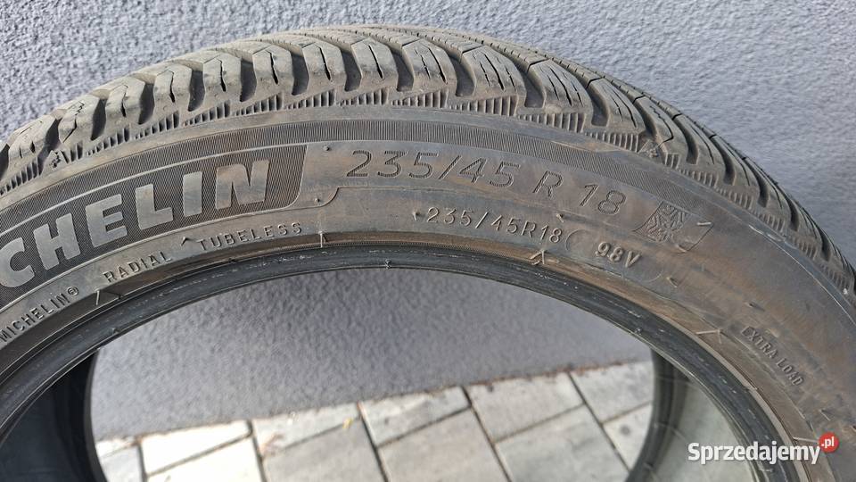 Opony zimowe 2024r Michelin Alpin 7 23545 R18 Warszawa sprzedam