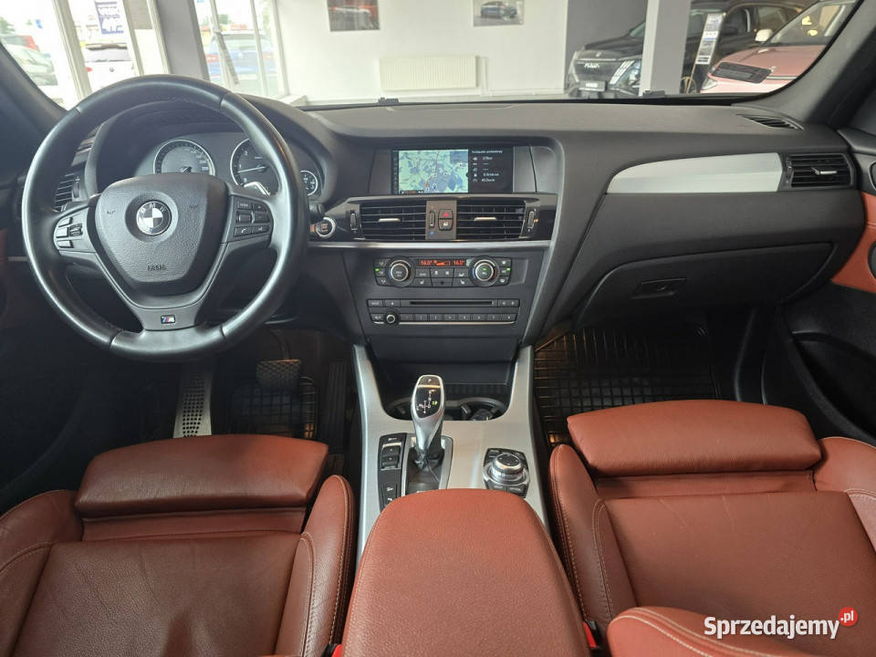 BMW X3 BMW X3 xDrive35d SportAut Msport 30 313 wielofunkcyjna kierownica Tarnów