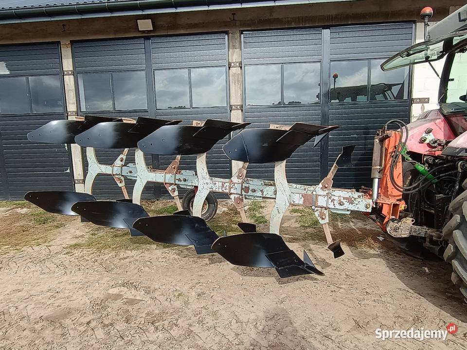 Pług 4skibowy obrotowy Fenet huard kuhn Grabów Rycki