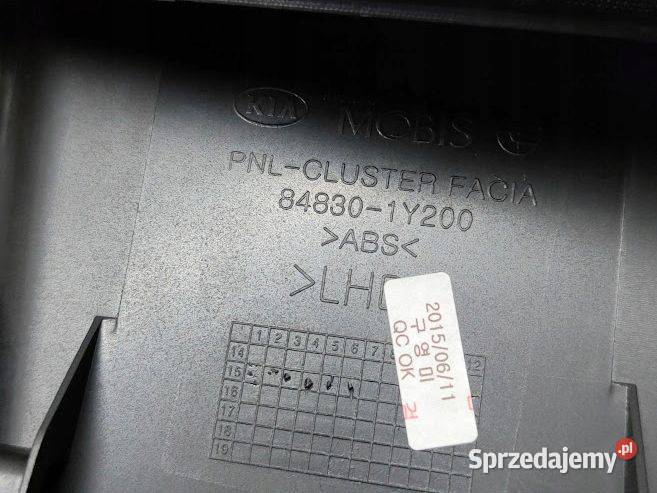 Osłona Licznika Kia Picanto II 848301y000 osobowe Pleszew