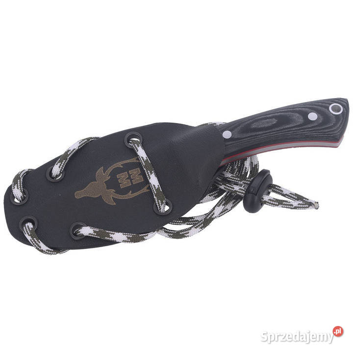 Nóż na szyję Muela Peccary8M Neck Knife Black Warszawa