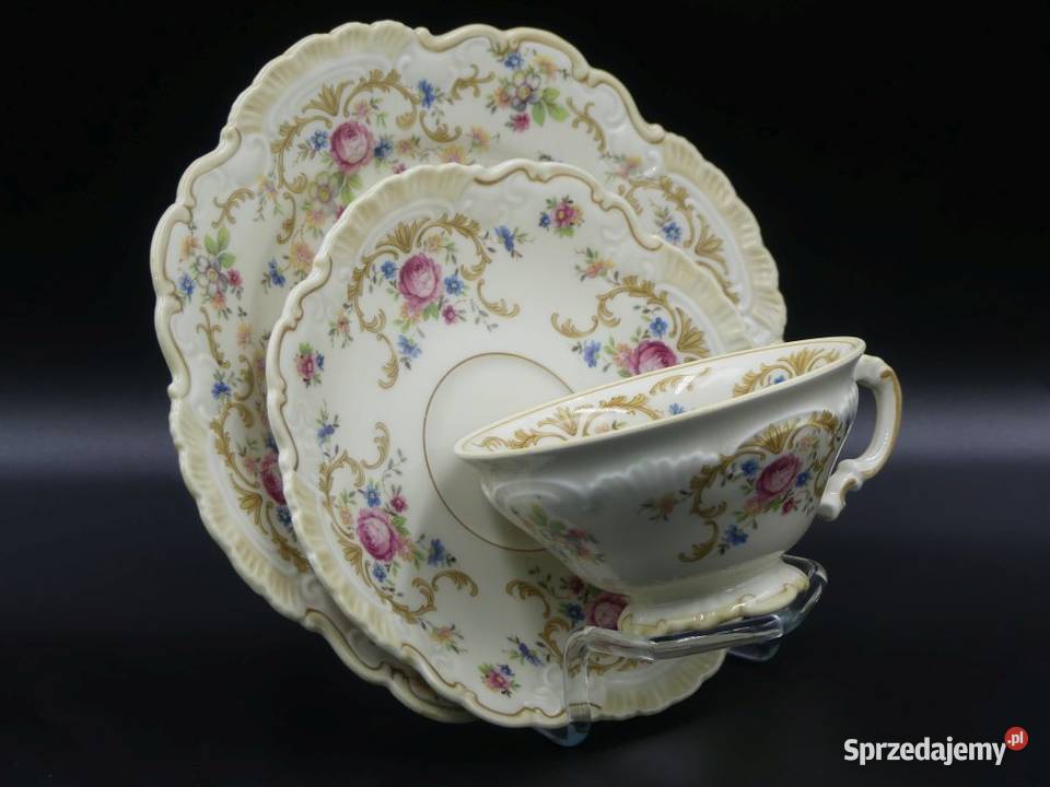 Komplet śniadaniowy Sorau Żary stan niemal