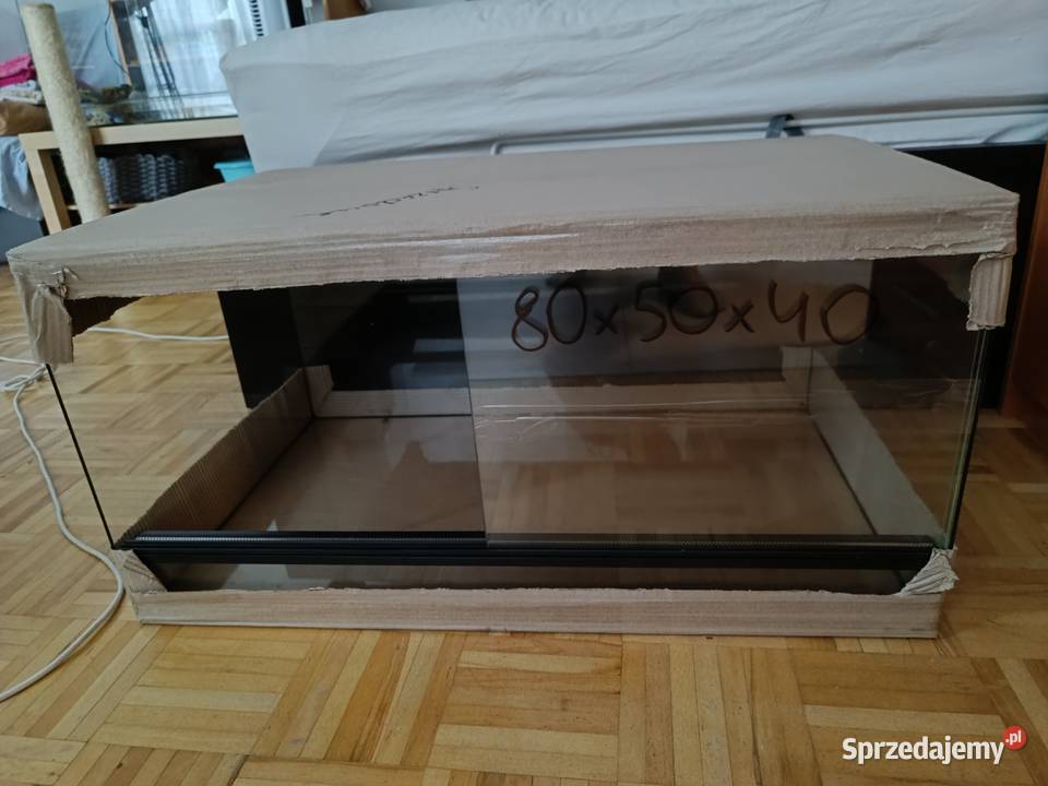 Terrarium 80x50x40 mazowieckie Warszawa