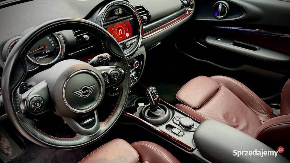 MINI Clubman Cooper S 192 JCW Panorama Skóra Rok produkcji 2018 Warszawa