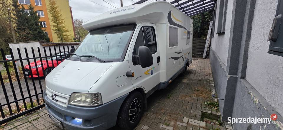 Kamper Citroen Jumper Chausson pojemność 2000 3 Rok produkcji 2003 Kampery Sosnowiec