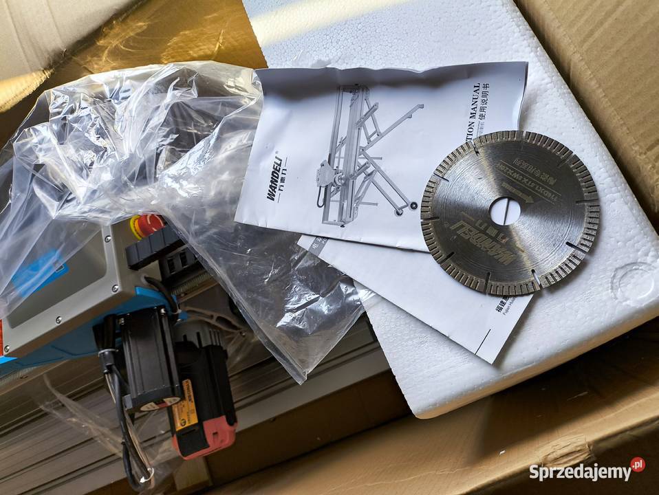 WANDELI QXZD 1200 Przecinarka do płytek Opoczno