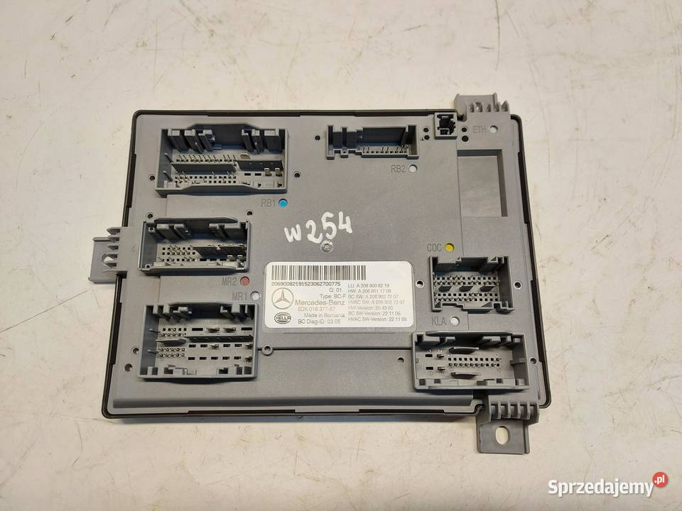 Mercedes W254 GLC 220d MODUŁ STEROWNIK Komputery Motoryzacja