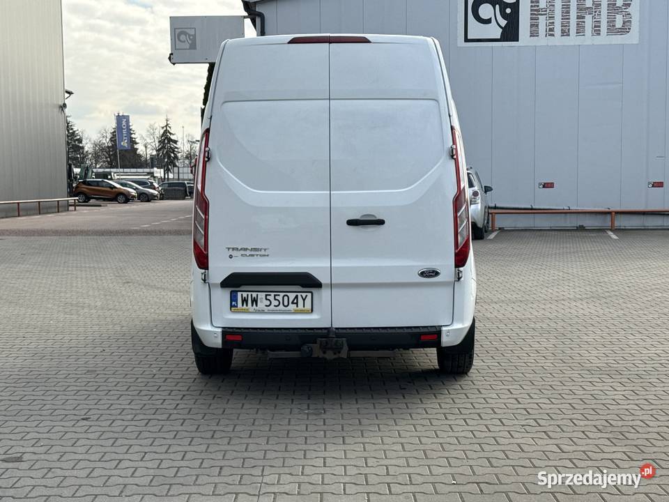 Ford Custom 20 EcoBlue 130 L2H2 Trend Furgon HAK centralny zamek Warszawa