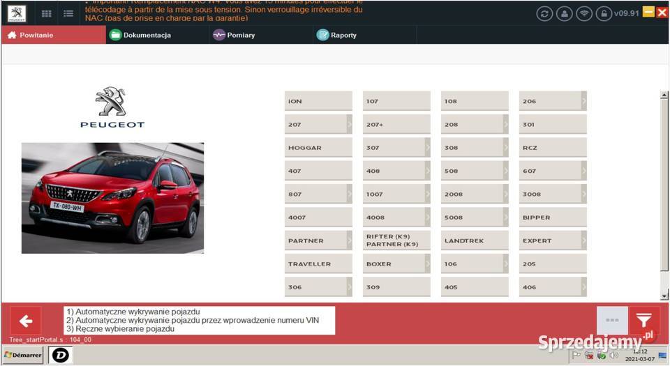 Diagbox 991 nowy z marca 2021 Lexia Citroen Dąbrowa Górnicza