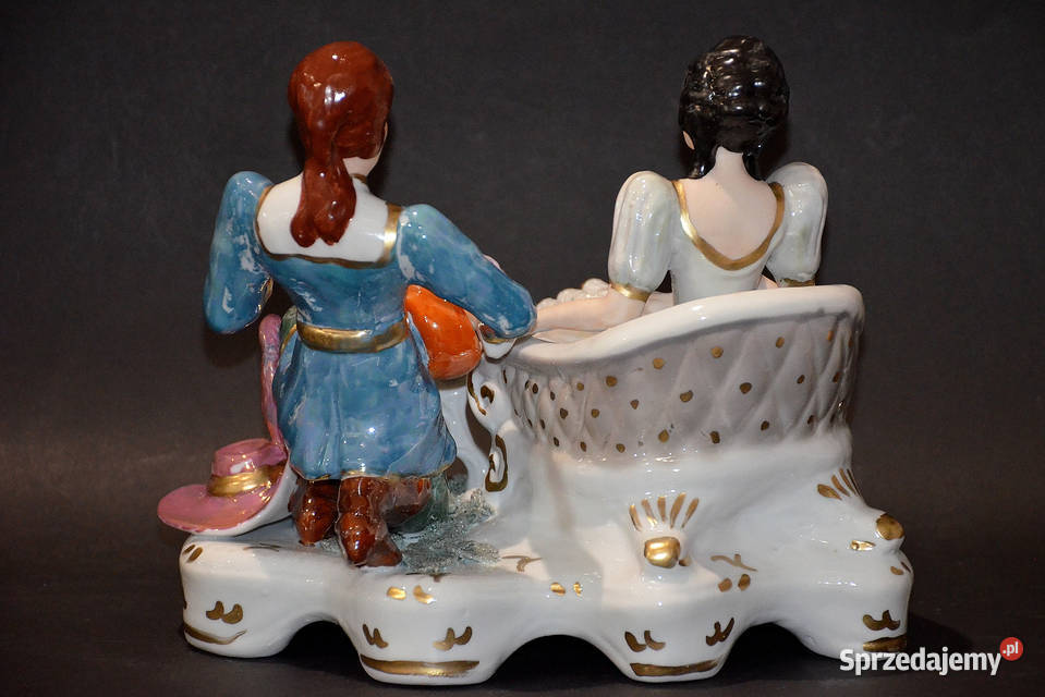 Porcelana Roceram Para muzykująca 3 serenada 25 Środa Wielkopolska