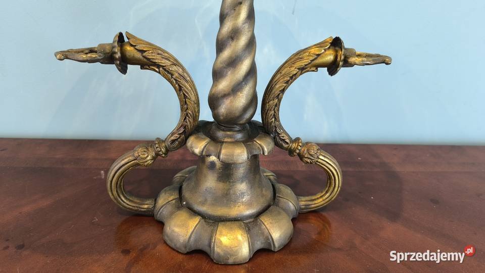 Piękna unikalna mosiężna patera owocarka Łódź