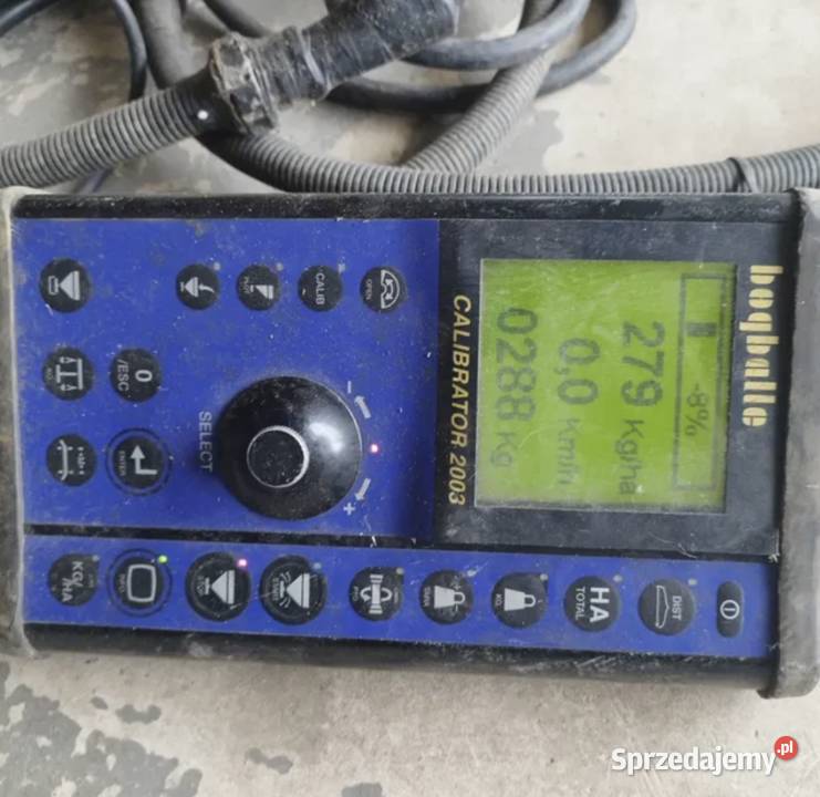 Krm bogballe Calibrator 2003 sterownik komputer Łowicz