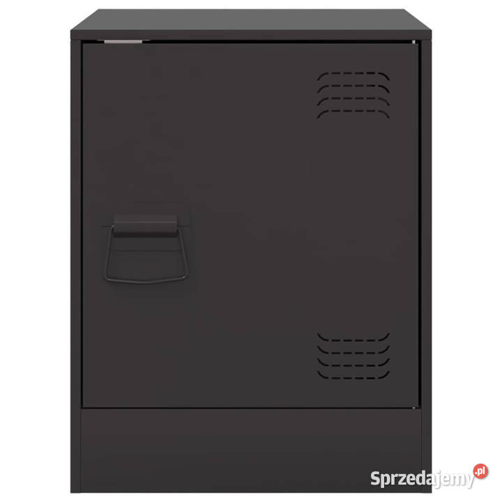Szafki nocne 2 czarne 345x39x44 stal WM841608 Warszawa sprzedam