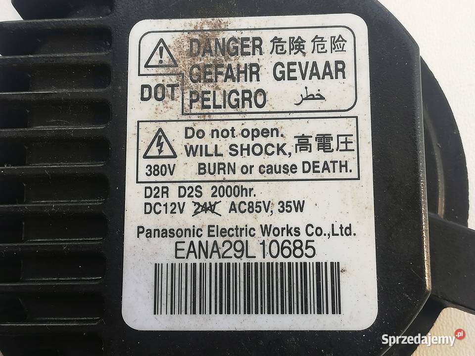 PRZETWORNICA XENON INFINITI NISSAN EANA29L10685 wielkopolskie Nowy Tomyśl