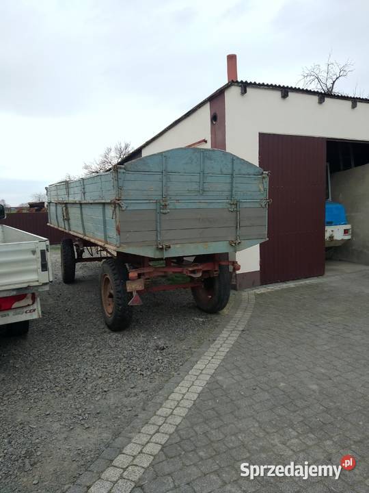 Przyczepa wywrotka 8 t nieuszkodzony Górka Prudnicka