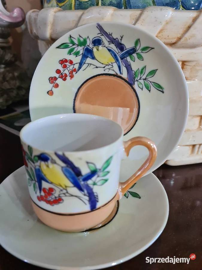 Porcelanowy zestaw filizanek Ostrołęka