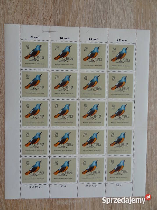 Znaczki pocztowe Polska Fi 10621073 ark Jarosław