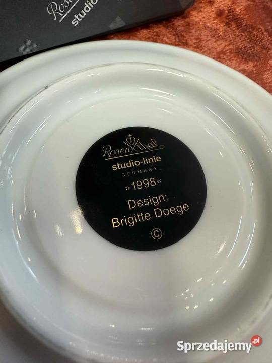 Filżanka kubek Rosenthal Desing Brigitte Doege świętokrzyskie Kielce sprzedam