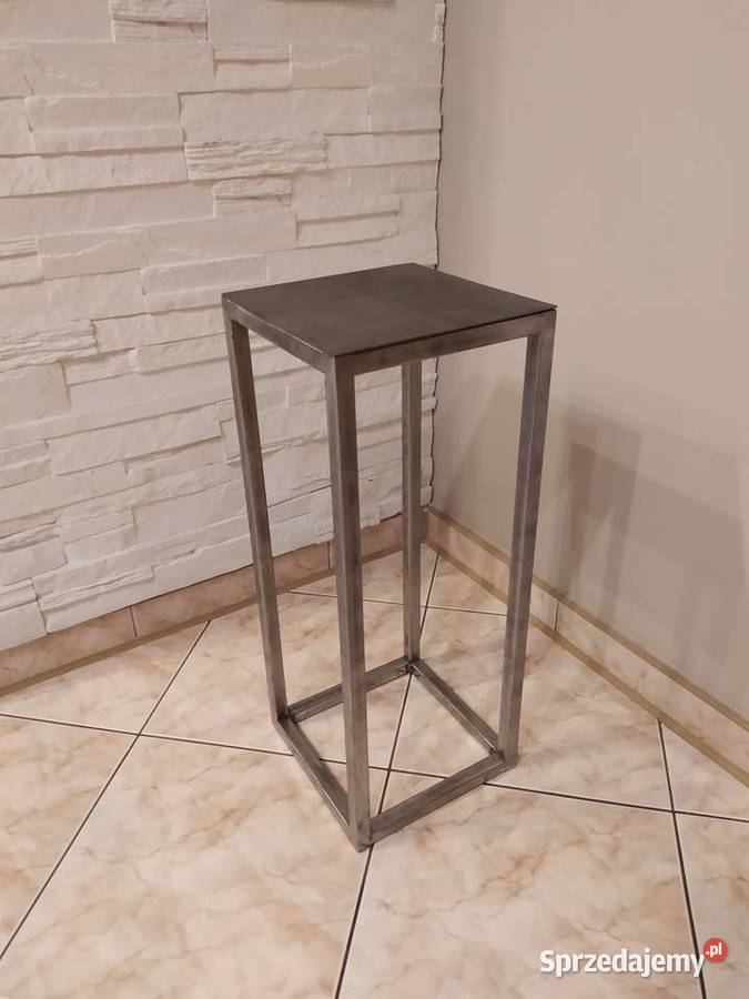 Stojak kwietnik metalowy 60 industrialny loft Kraków