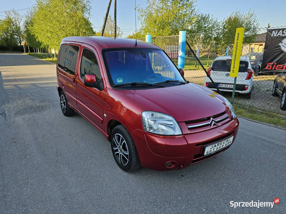 Citroen Berlingo Opłacony Zdrowy Zadbany czujnik deszczu Kisielice