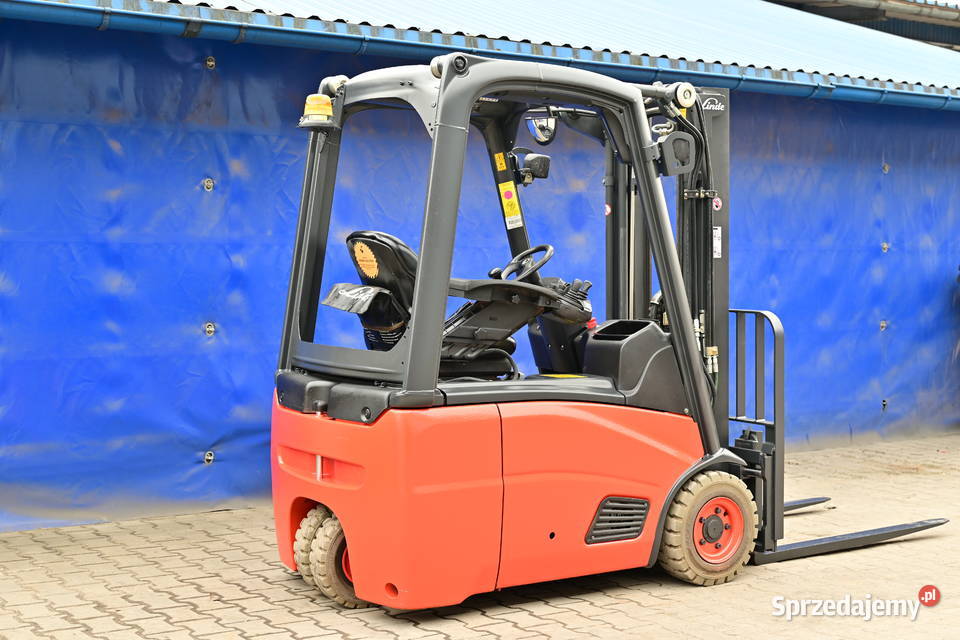 Wózek widłowy Linde E15 Triplex 410 1394 mth Linde Częstochowa