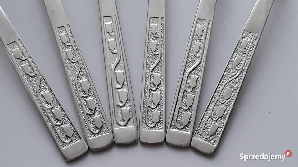 Łyżeczki do herbaty 2 KONWALIE Gerlach sztućce śląskie