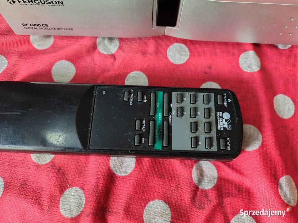 SPRAWNY tuner Ferguson Pilot DF 6000 cyfrowy DVB Krotoszyn