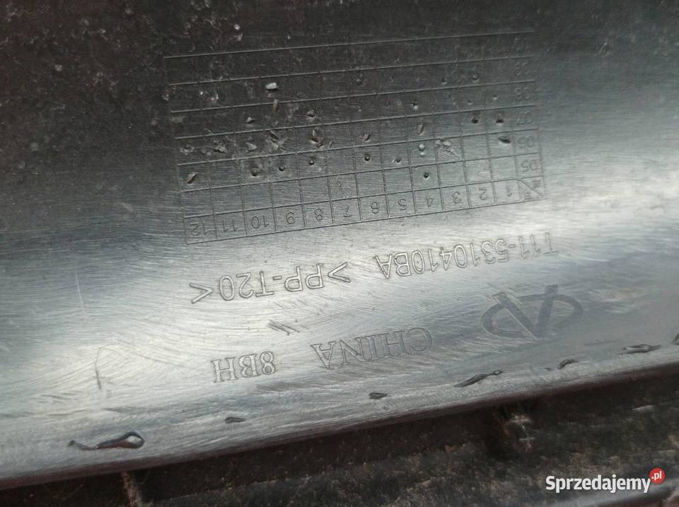 PODSZYBIE PLASTIKOWE CHERY TIGGO T115310420BA DR świętokrzyskie