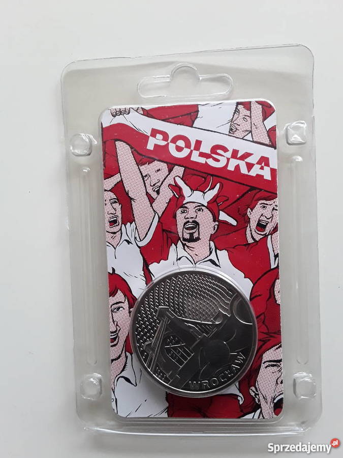 Srebrny numizmat Mistrzostwa Euro 2012 Wrocław Warszawa