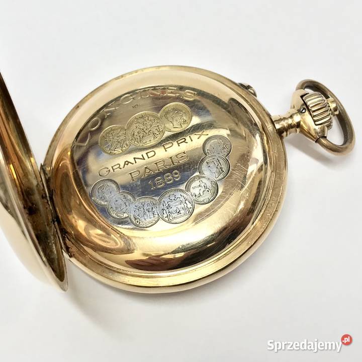 LONGINES Grand Prix Paris 1889 Złoty ZEGAREK