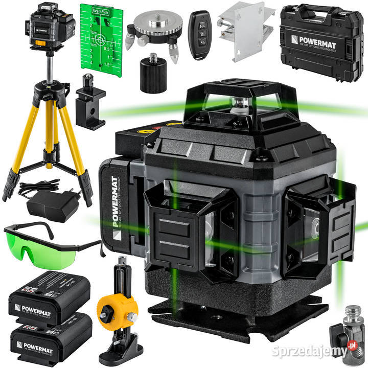 poziomica laserowa laser krzyżowy zielony Katowice