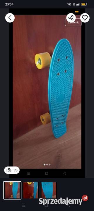 Deskorolka fiszka Rozmiar 55