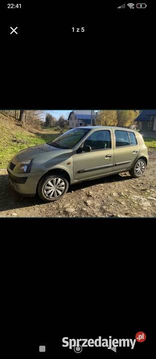 Sprzedam Reno clio 1200cm3 Jazowsko