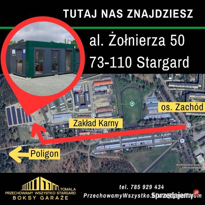 Garaże Boksy Miejsce Wynajem Stargard