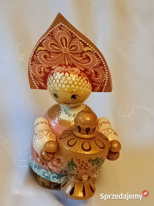 lalka drewniana made in ZSRR