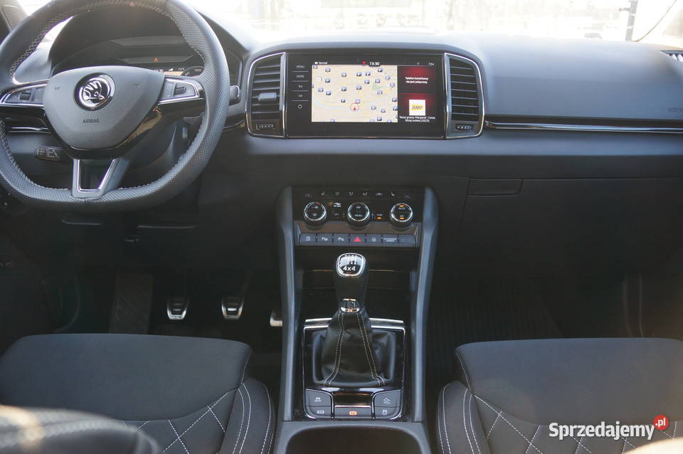 Skoda Karoq 20 TDI CR 150 4x4 Navi kamera Full Škoda Nowy Sącz