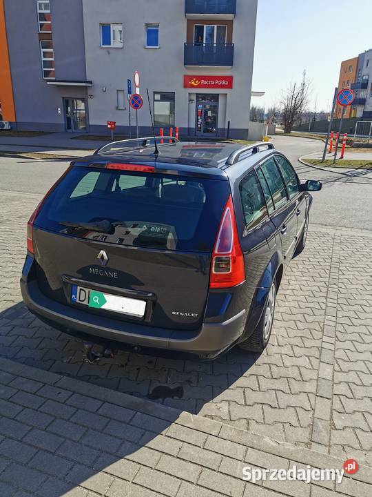 Renault Megane 2 kombi 16 16v benzyna LPG hak benzyna+LPG dolnośląskie