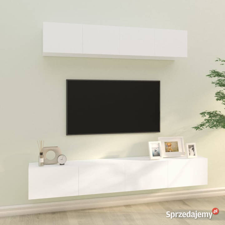 Zestaw 4 szafek telewizyjnych biały WM3114534 Warszawa