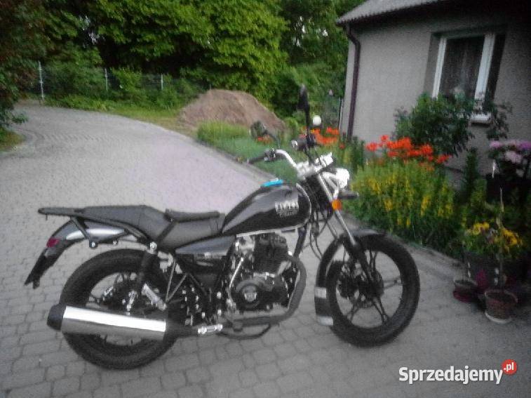 Motocykl Barton lubelskie Polanówka