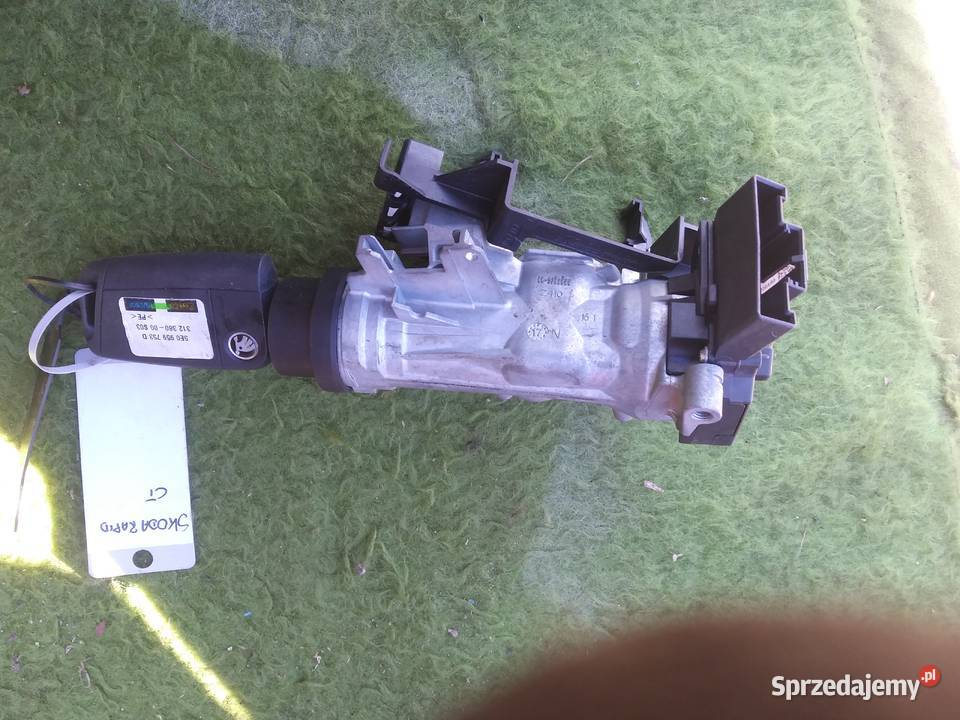 SKODA Rapid 2017r stacyjka 6RA905865B Stacyjki i kluczyki zachodniopomorskie Dębno sprzedam