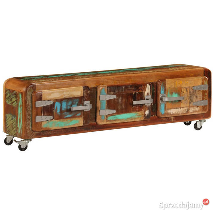 Szafka pod TV 120x30x37 lite drewno odzyskane RTV Warszawa