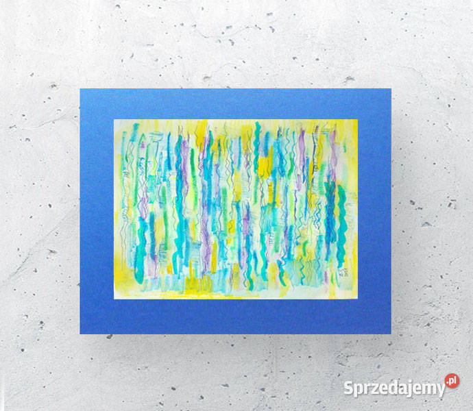 nowoczesny rysunek A3 abstrakcyjny obraz na sprzedam
