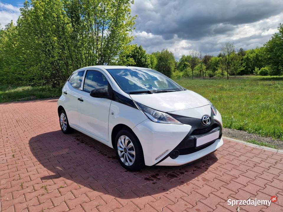 Toyota Aygo Salon Klima rej 2018r Rok produkcji 2017 mazowieckie
